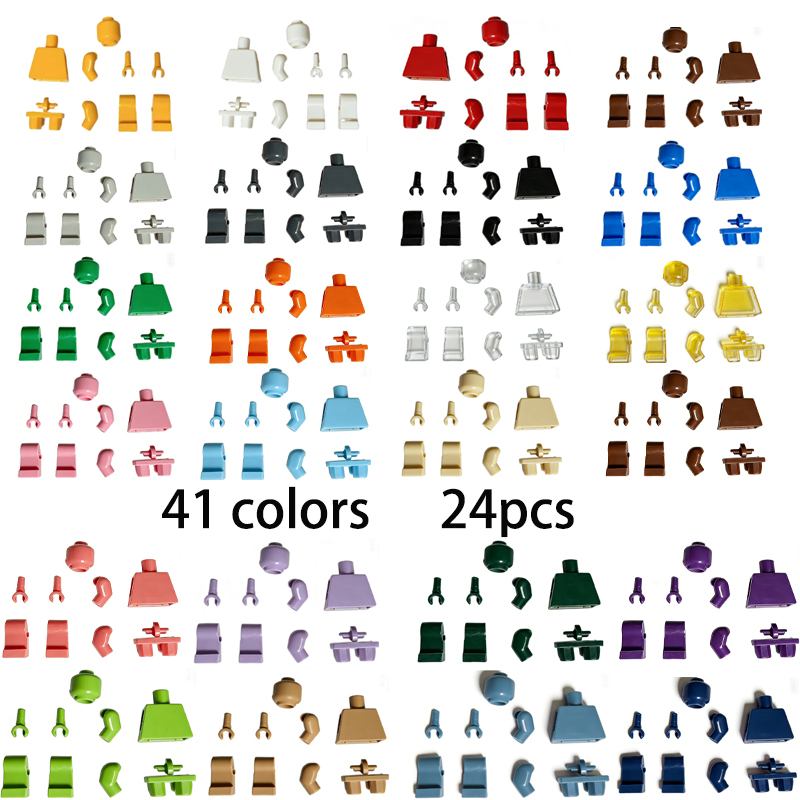 Board Game Catan - 18pcs MOC41 style color simple pure