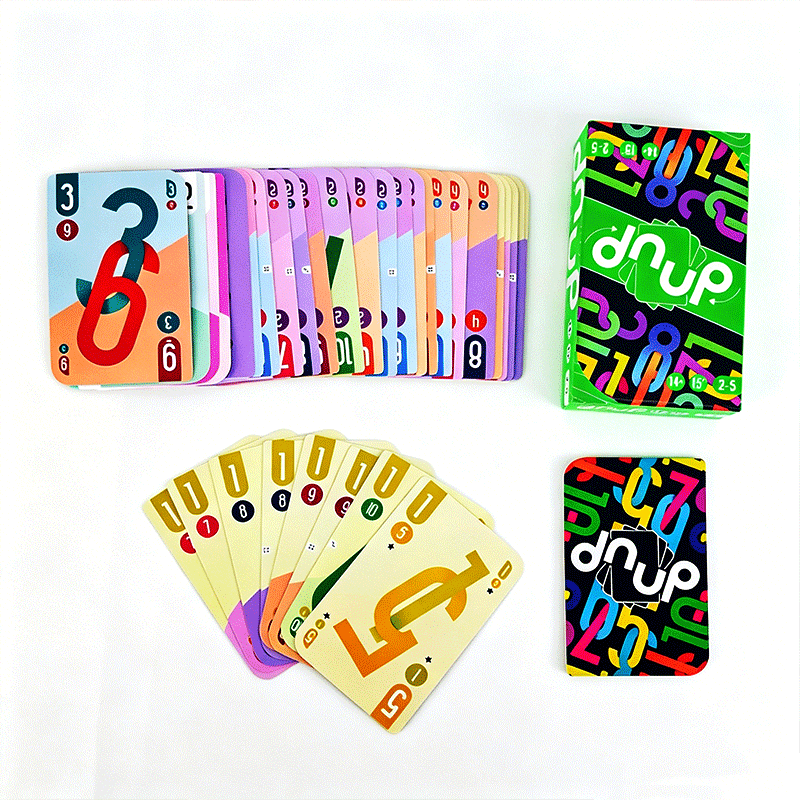 Double-Sided Number Card Game  - Strategy Board Game ulasan dan harga