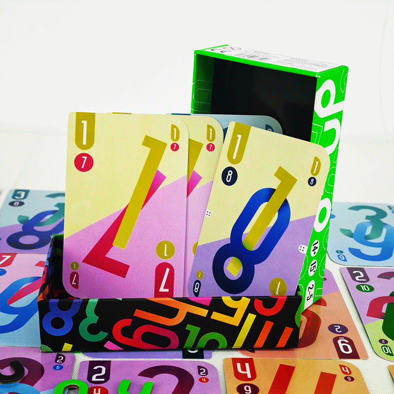 Double-Sided Number Card Game  - Strategy Board Game ulasan dan harga