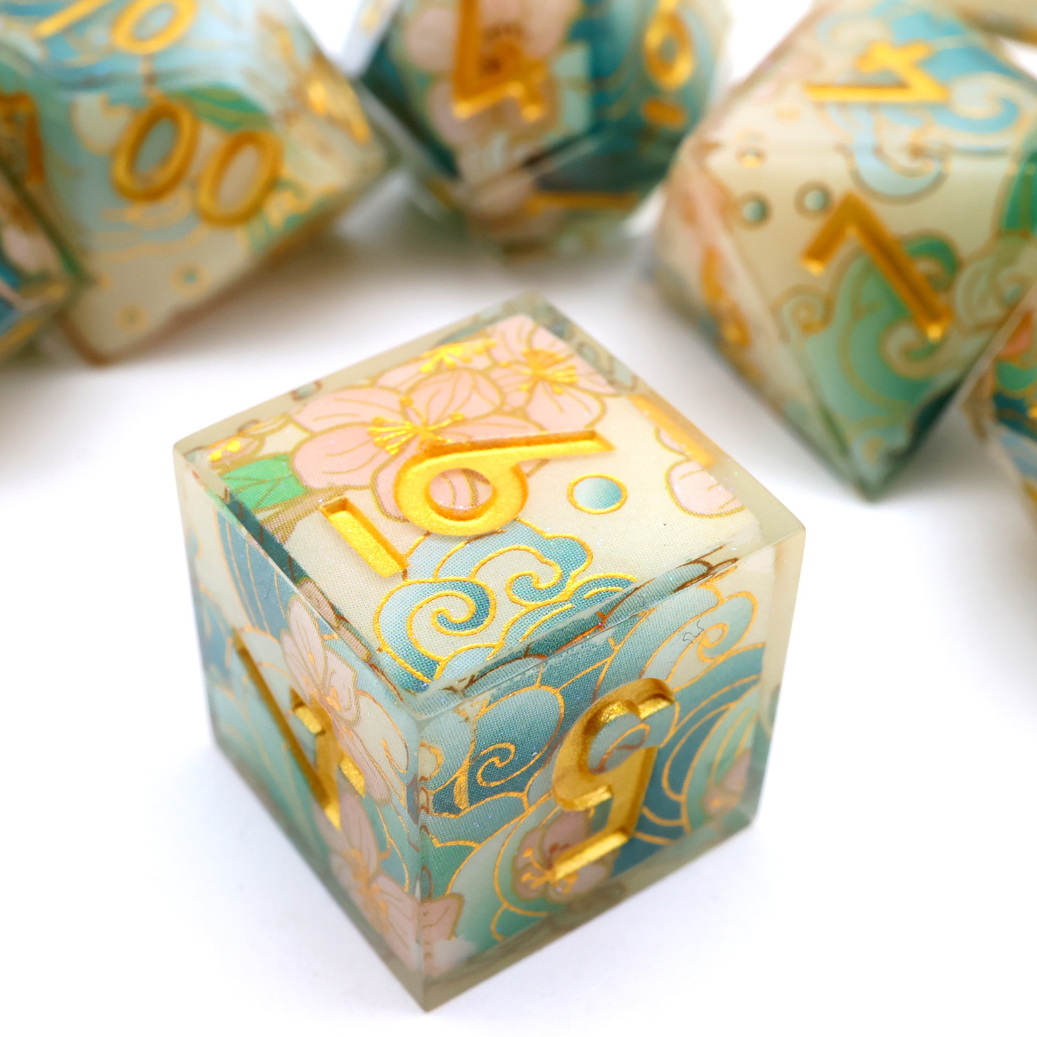Enchanting DND Dice Set with O - Board Game Live ulasan dan harga